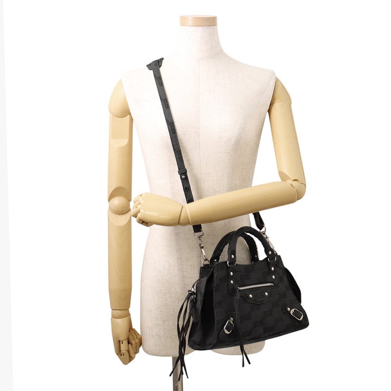 バレンシアガ ハンドバッグ ネオクラシック シティ XS キャンバス 696495 BALENCIAGA 2wayショルダーバッグ