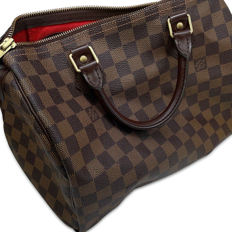 ルイヴィトン ハンドバッグ ダミエ・エベヌ スピーディ30 N41531 LOUIS VUITTON ミニボストンバッグ
