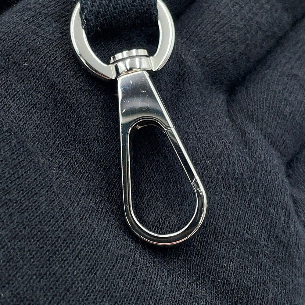 エルメス ハンドバッグ ヴァルパライソ ブラック/シルバー金具 トワル