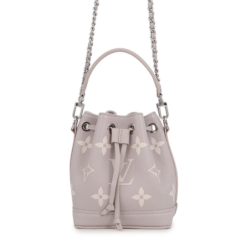 ルイヴィトン ハンドバッグ モノグラム・アンプラント ナノ・ノエ M14224 LOUIS VUITTON 2wayショルダー