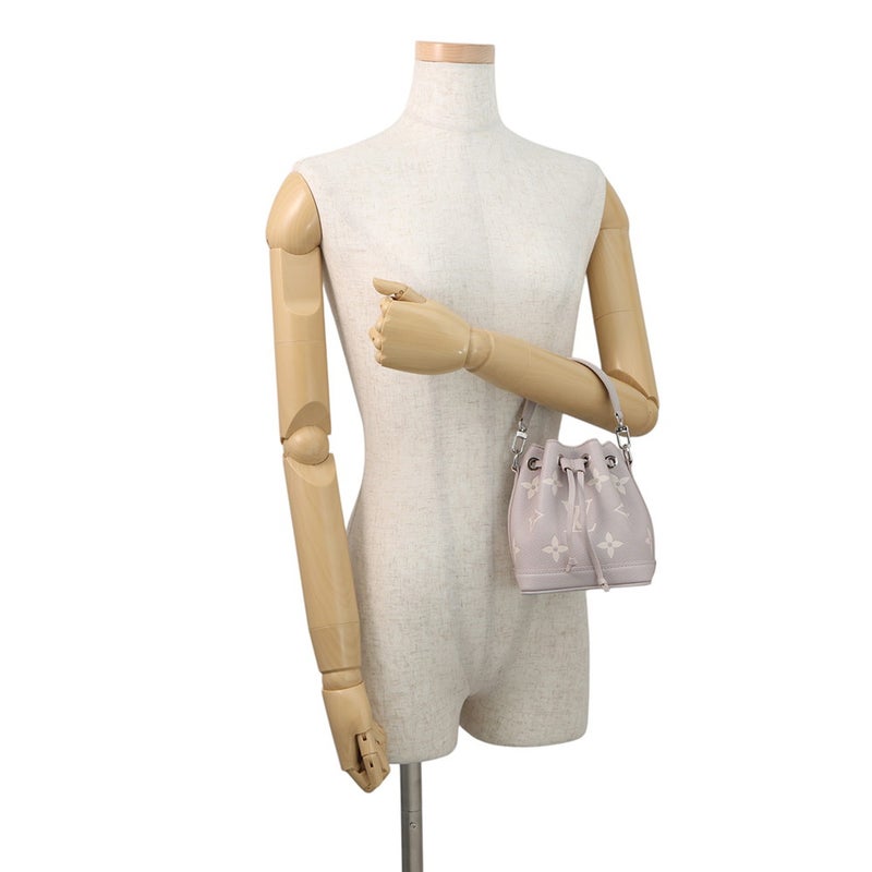 ルイヴィトン ハンドバッグ モノグラム・アンプラント ナノ・ノエ M14224 LOUIS VUITTON 2wayショルダー