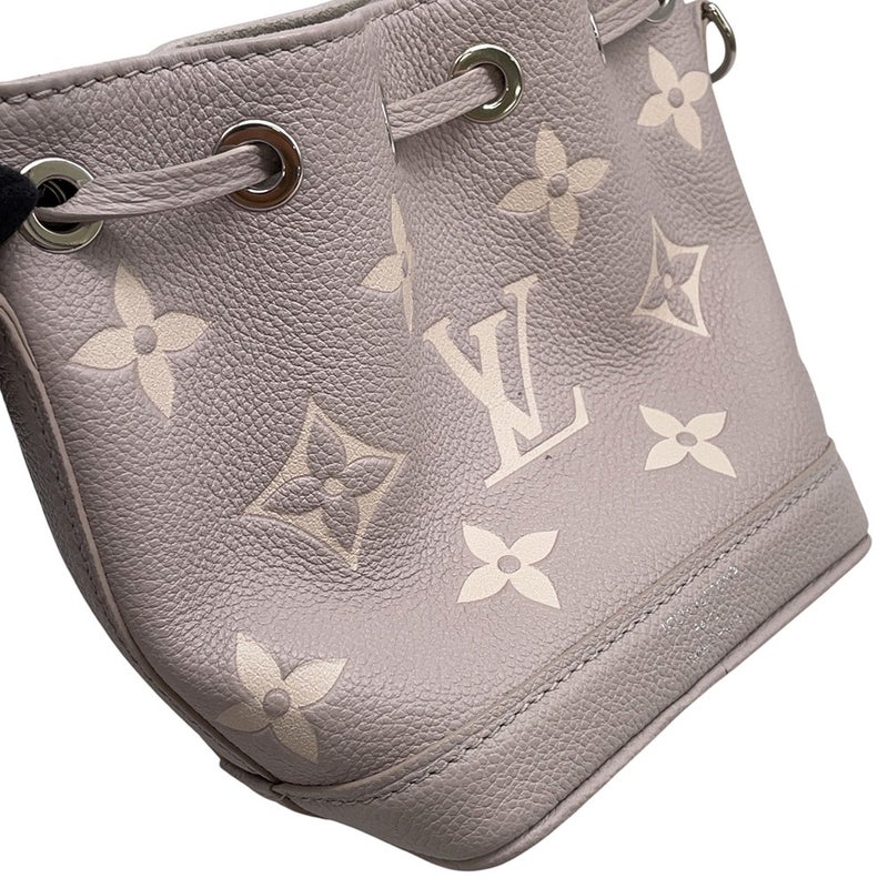 ルイヴィトン ハンドバッグ モノグラム・アンプラント ナノ・ノエ M14224 LOUIS VUITTON 2wayショルダー