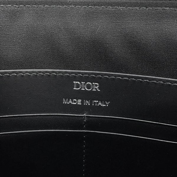 クリスチャン・ディオール クラッチバッグ ディオール グラビティ A4ポーチ カーフレザー 2ESCA549LLG Christian Dior 黒