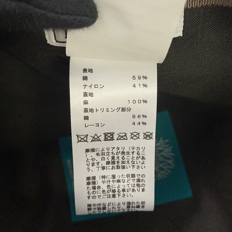 エルメス キャップ ライリー コットン サイズ58 HERMES 帽子