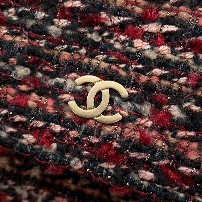 シャネル チェーンウォレット ツイード どんぐりチャーム AP0250 CHANEL 財布