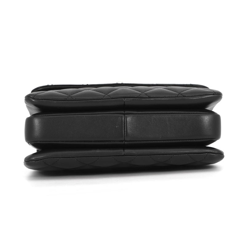 シャネル ハンドバッグ ココマーク マトラッセ  A92236 CHANEL バッグ 2wayショルダーバッグ 黒