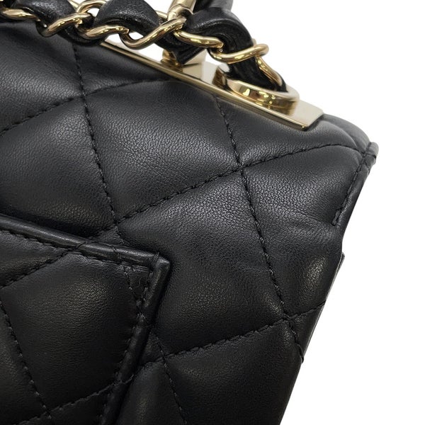 シャネル ハンドバッグ ココマーク マトラッセ  A92236 CHANEL バッグ 2wayショルダーバッグ 黒