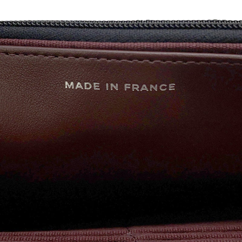 シャネル チェーンウォレット マトラッセ ココマーク キャビアスキン AP4241 CHANEL 財布 黒