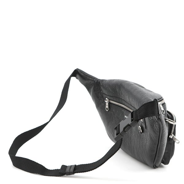 バレンシアガ ボディバッグ スーパービジー ベルトバッグ レザー 703143 BALENCIAGA 黒