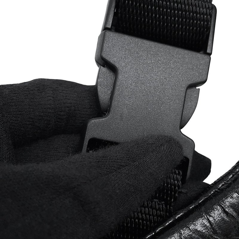 バレンシアガ ボディバッグ スーパービジー ベルトバッグ レザー 703143 BALENCIAGA 黒