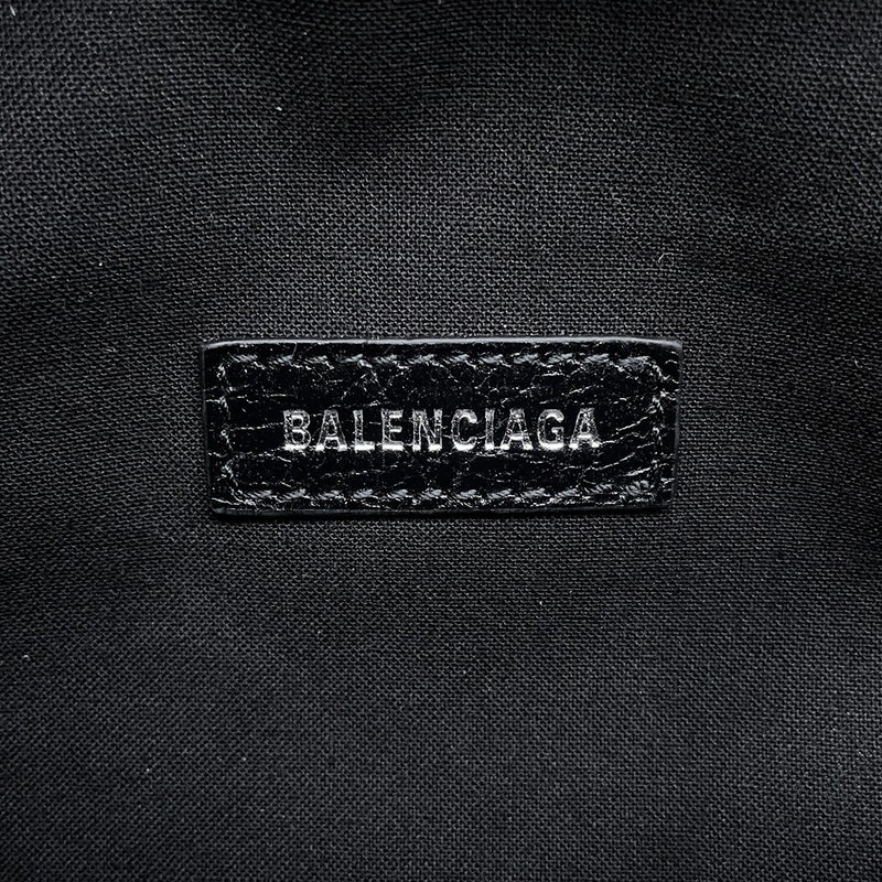 バレンシアガ ボディバッグ スーパービジー ベルトバッグ レザー 703143 BALENCIAGA 黒