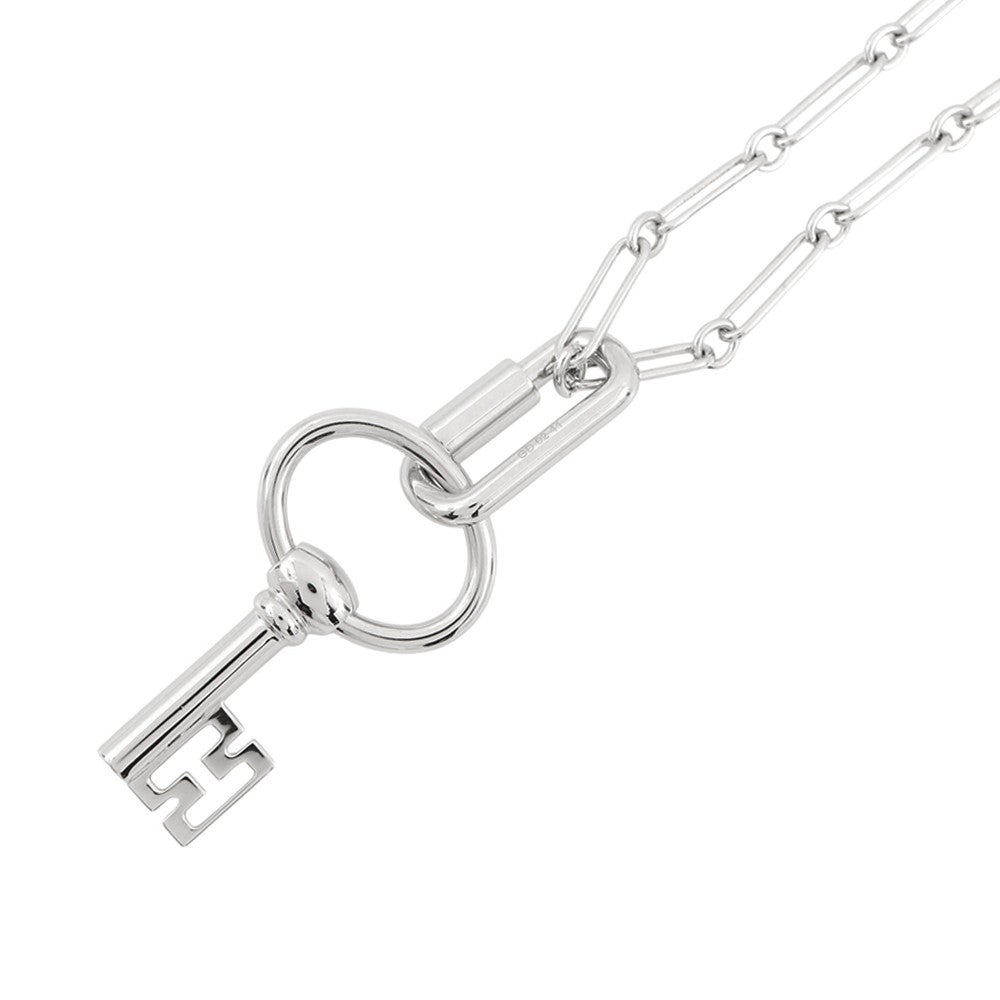 エルメス ネックレス キュリオジテ メタル HERMES ロングネックレス