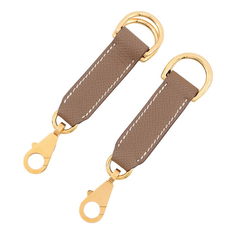 エルメス バッグアクセサリー アタッシュ ソワ エトゥープ/ゴールド金具 エプソン Y刻印