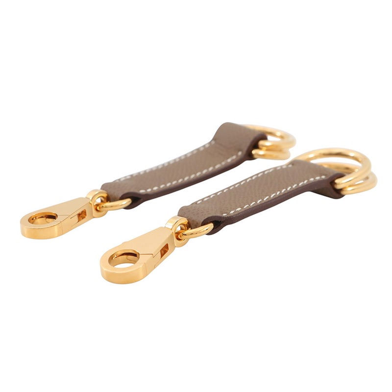 エルメス バッグアクセサリー アタッシュ ソワ エトゥープ/ゴールド金具 エプソン Y刻印