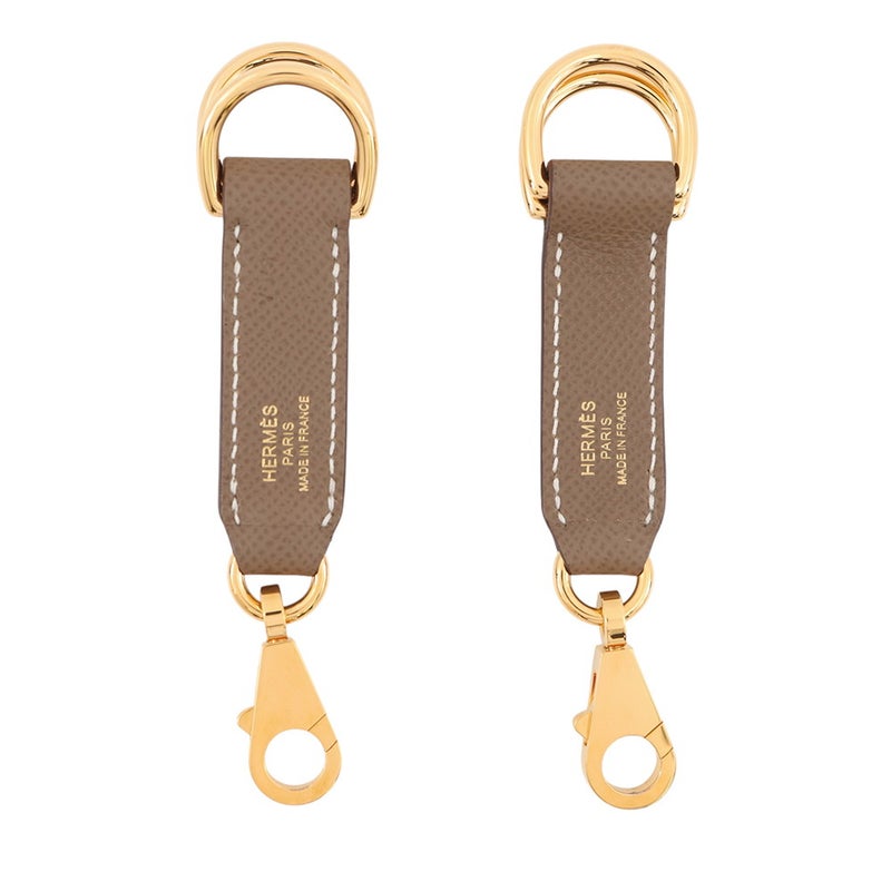 エルメス バッグアクセサリー アタッシュ ソワ エトゥープ/ゴールド金具 エプソン Y刻印
