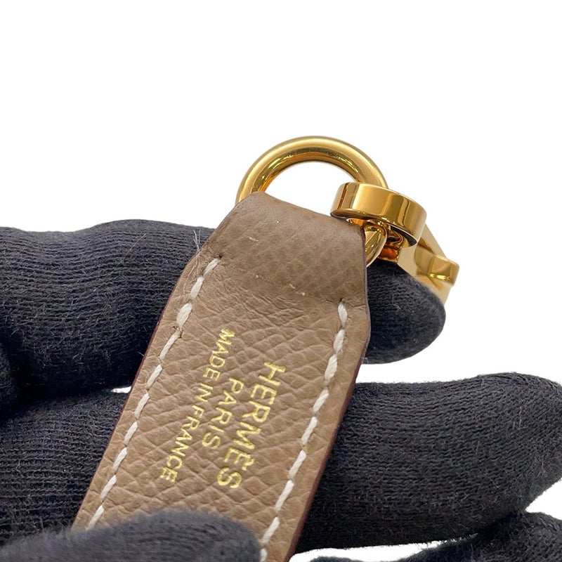 エルメス バッグアクセサリー アタッシュ ソワ エトゥープ/ゴールド金具 エプソン Y刻印