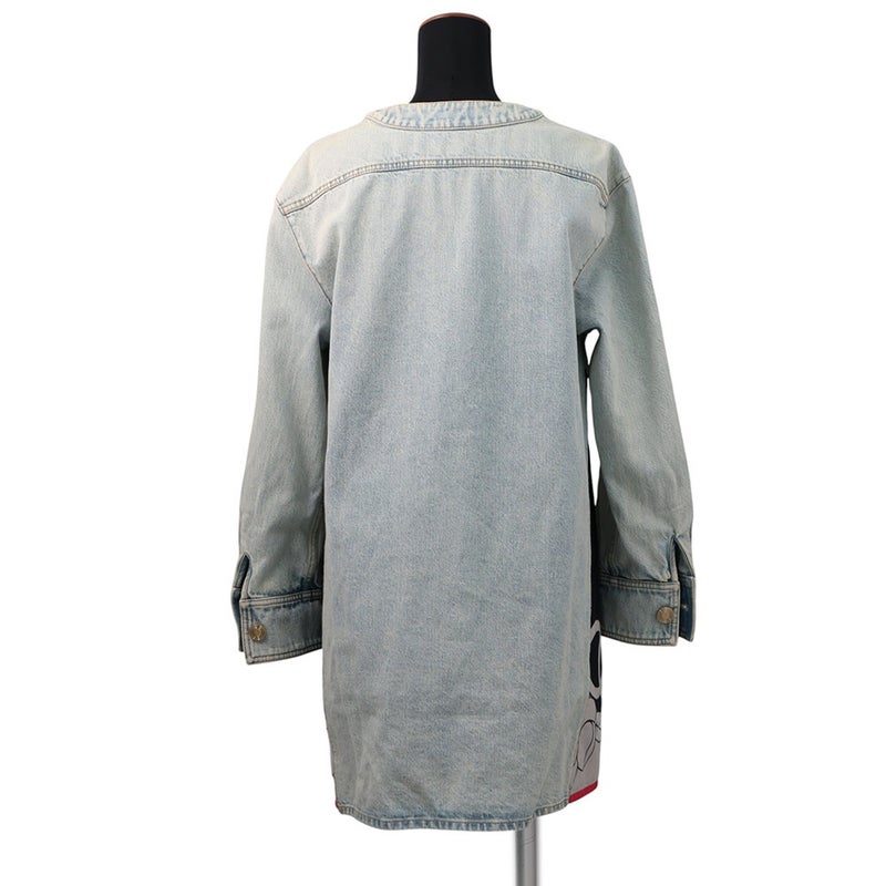 シャネル ジャケット デニム ロングジャケット ココマーク ココボタンコットン レディースサイズ38 P70179 CHANEL アウター