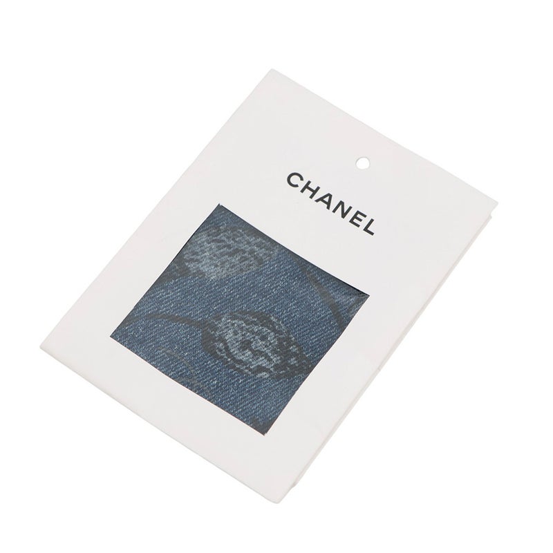 シャネル ジャケット ノーカラー デニムジャケット ボタニカル ココボタン レディースサイズ38 P70737 CHANEL アウター