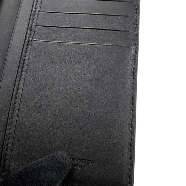 ボッテガヴェネタ 長財布 イントレチャート レザー 120697 BOTTEGA VENETA 黒