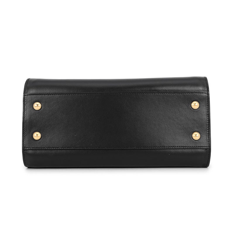サンローランパリ ハンドバッグ ベイビーカバス レザー 568853 SAINT LAURENT PARIS 2way 黒