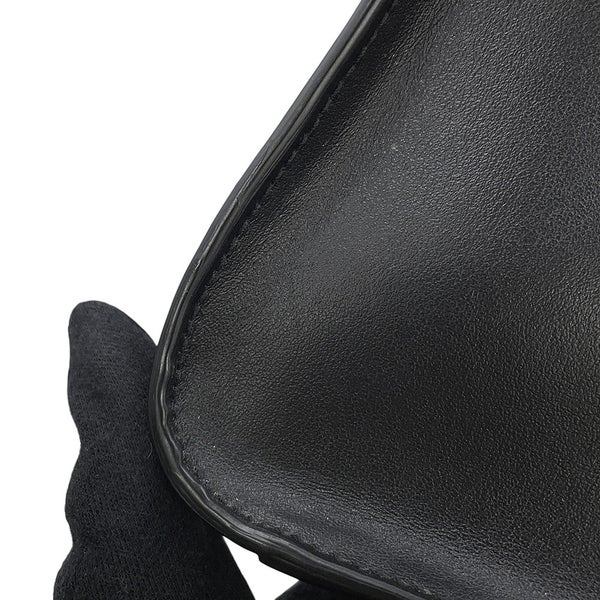 サンローランパリ ハンドバッグ ベイビーカバス レザー 568853 SAINT LAURENT PARIS 2way 黒