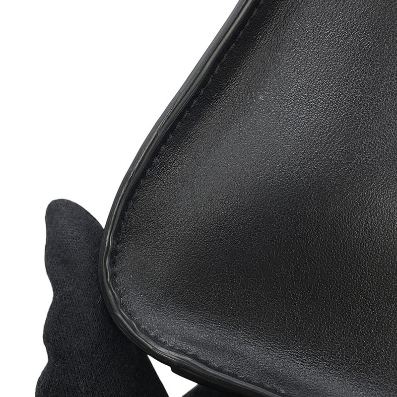サンローランパリ ハンドバッグ ベイビーカバス レザー 568853 SAINT LAURENT PARIS 2way 黒