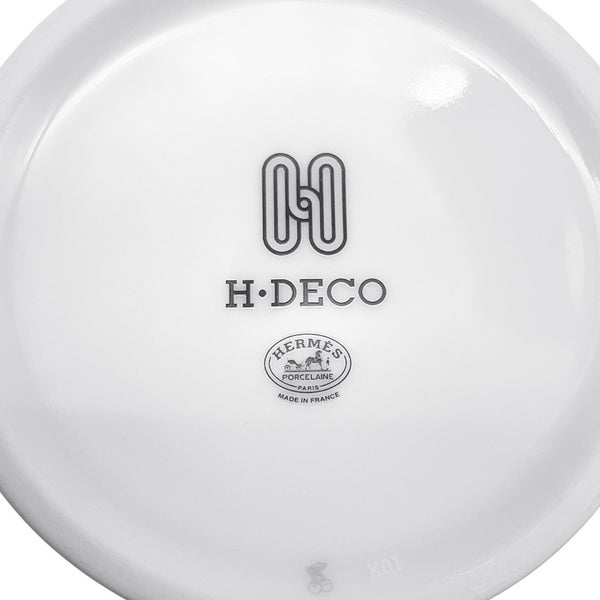 エルメス マグカップ Hデコ アッシュデコ 300ml HERMES 食器 ギフト 白 黒