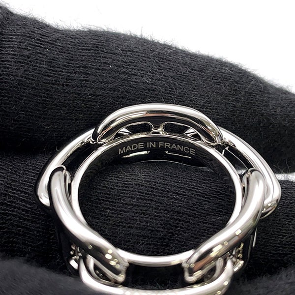 エルメス スカーフリング 90 レガート シェーヌダンクル カレ用 メタル HERMES アクセサリー