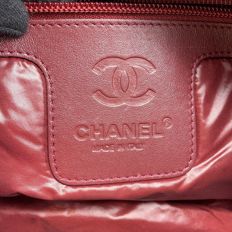 シャネル トートバッグ マトラッセ ココマーク コココクーン スモール ナイロン A48610 CHANEL 黒