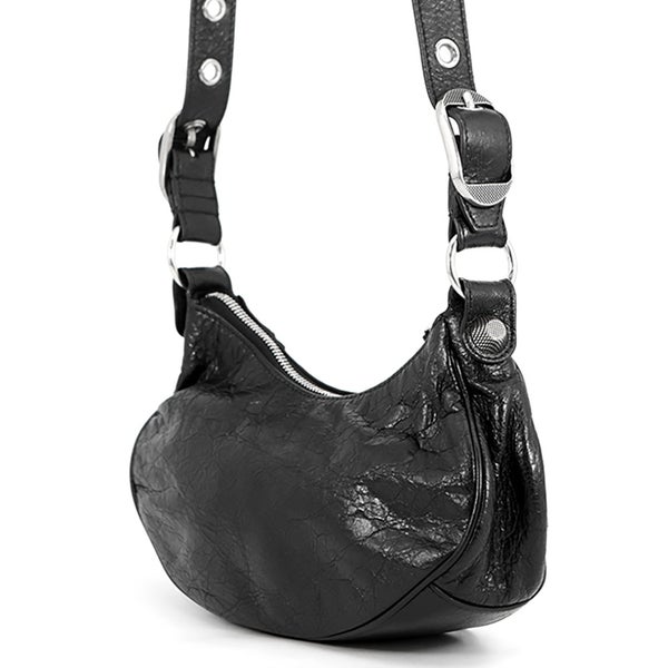 バレンシアガ ショルダーバッグ ル・カゴールXS レザー 671309 BALENCIAGA 黒
