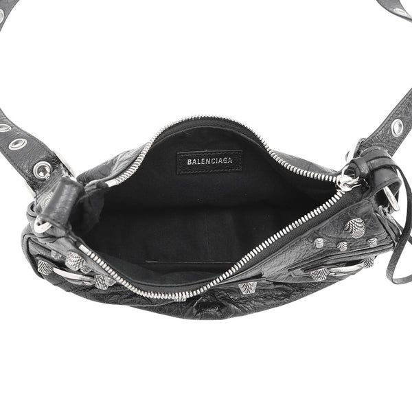 バレンシアガ ショルダーバッグ ル・カゴールXS レザー 671309 BALENCIAGA 黒