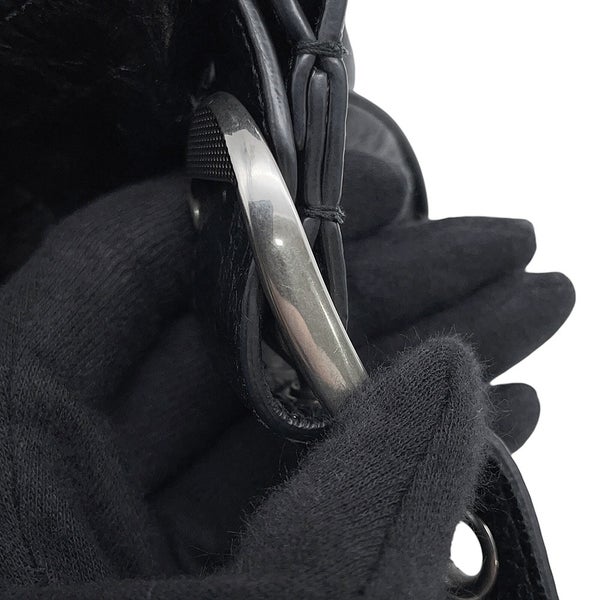バレンシアガ ショルダーバッグ ル・カゴールXS レザー 671309 BALENCIAGA 黒