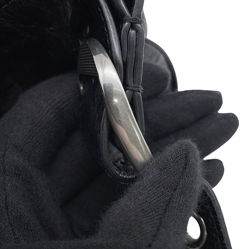 バレンシアガ ショルダーバッグ ル・カゴールXS レザー 671309 BALENCIAGA 黒