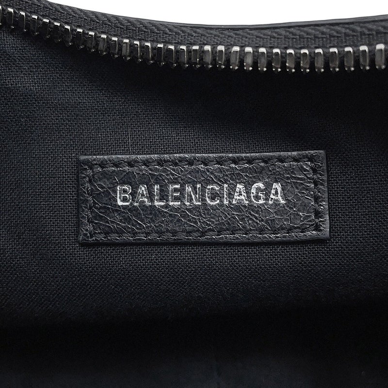 バレンシアガ ショルダーバッグ ル・カゴールXS レザー 671309 BALENCIAGA 黒