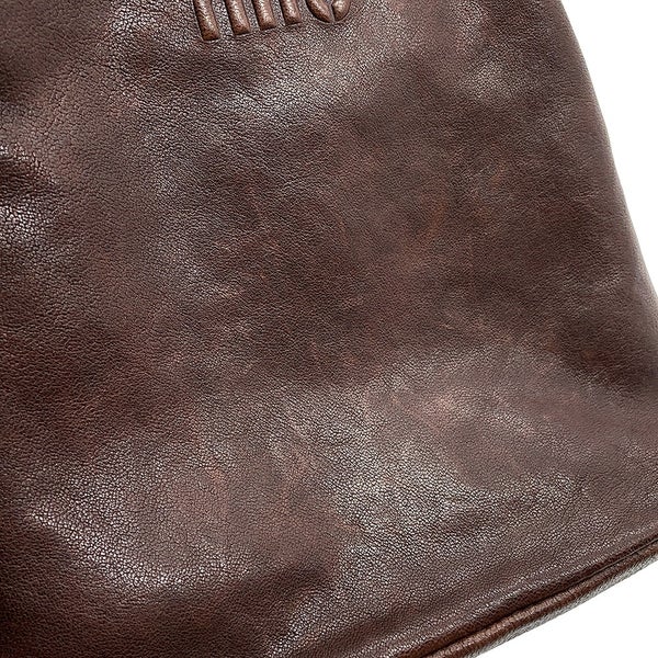 ミュウミュウ ショルダーバッグ ナッパレザー ミニバッグ  5NF460 Miu Miu バッグ
