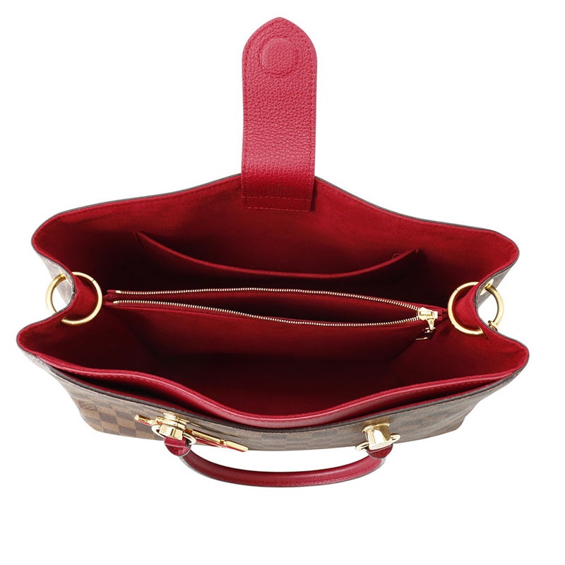 ルイヴィトン ハンドバッグ ダミエ・エベヌ LVリバーサイド N40052 LOUIS VUITTON 2wayショルダーバッグ