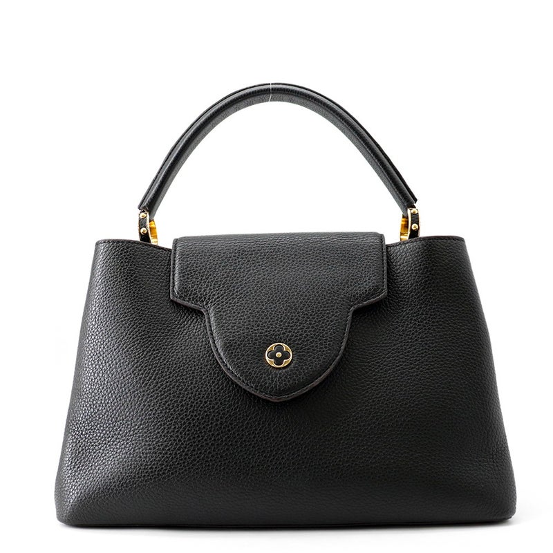 ルイヴィトン ハンドバッグ カプシーヌMM トリヨンレザー M48864 LOUIS VUITTON ヴィトン バッグ 黒