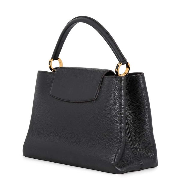 ルイヴィトン ハンドバッグ カプシーヌMM トリヨンレザー M48864 LOUIS VUITTON ヴィトン バッグ 黒