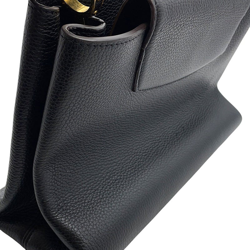 ルイヴィトン ハンドバッグ カプシーヌMM トリヨンレザー M48864 LOUIS VUITTON ヴィトン バッグ 黒