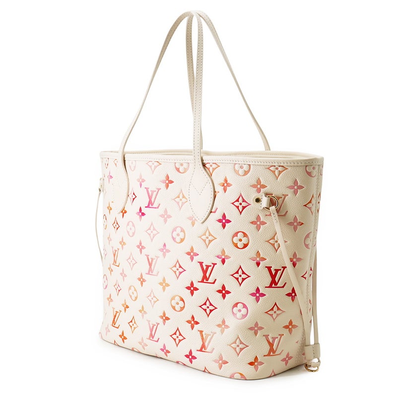 ルイヴィトン トートバッグ モノグラム・アンプラント ネヴァーフルMM M47080 LOUIS VUITTON ポーチ付き