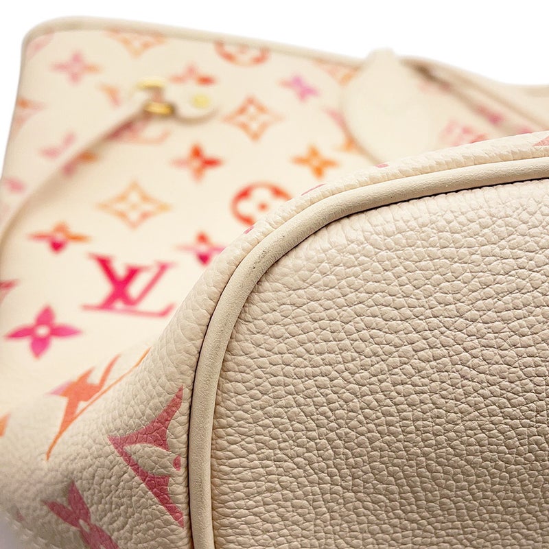 ルイヴィトン トートバッグ モノグラム・アンプラント ネヴァーフルMM M47080 LOUIS VUITTON ポーチ付き