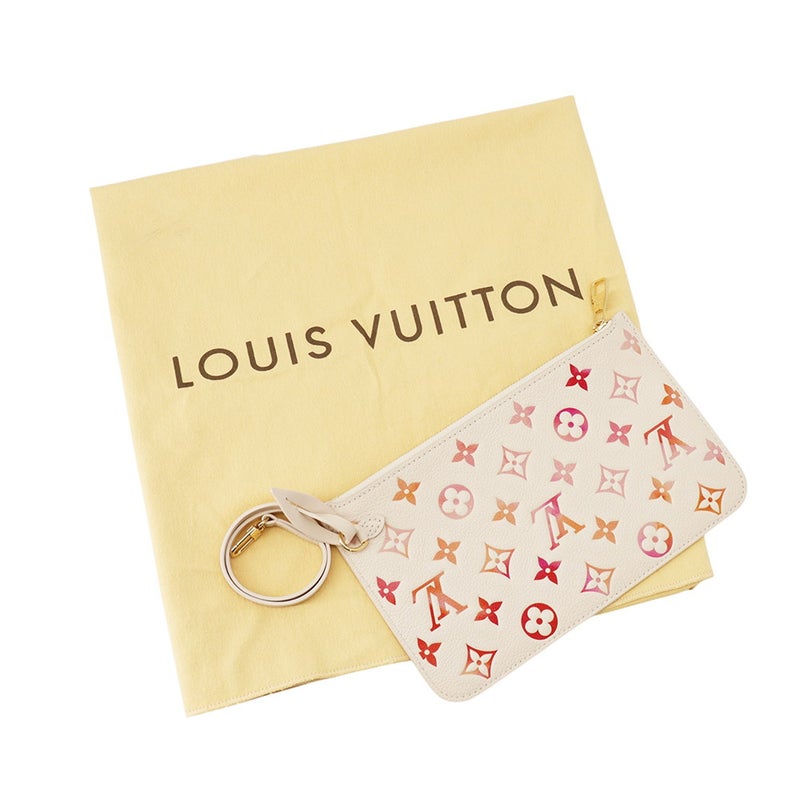 ルイヴィトン トートバッグ モノグラム・アンプラント ネヴァーフルMM M47080 LOUIS VUITTON ポーチ付き