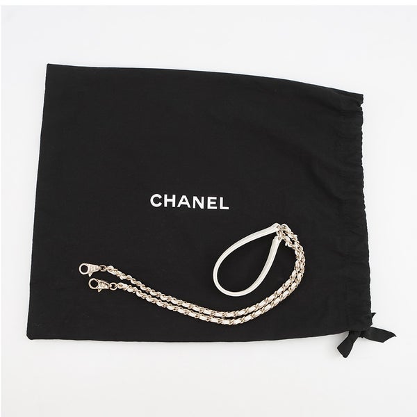 シャネル ハンドバッグ マトラッセ ココマーク ココハンドル キャビアスキン XS A92990 CHANEL 2wayショルダーバッグ 白