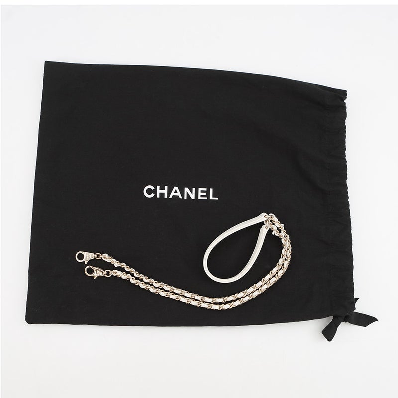 シャネル ハンドバッグ マトラッセ ココマーク ココハンドル キャビアスキン XS A92990 CHANEL 2wayショルダーバッグ 白