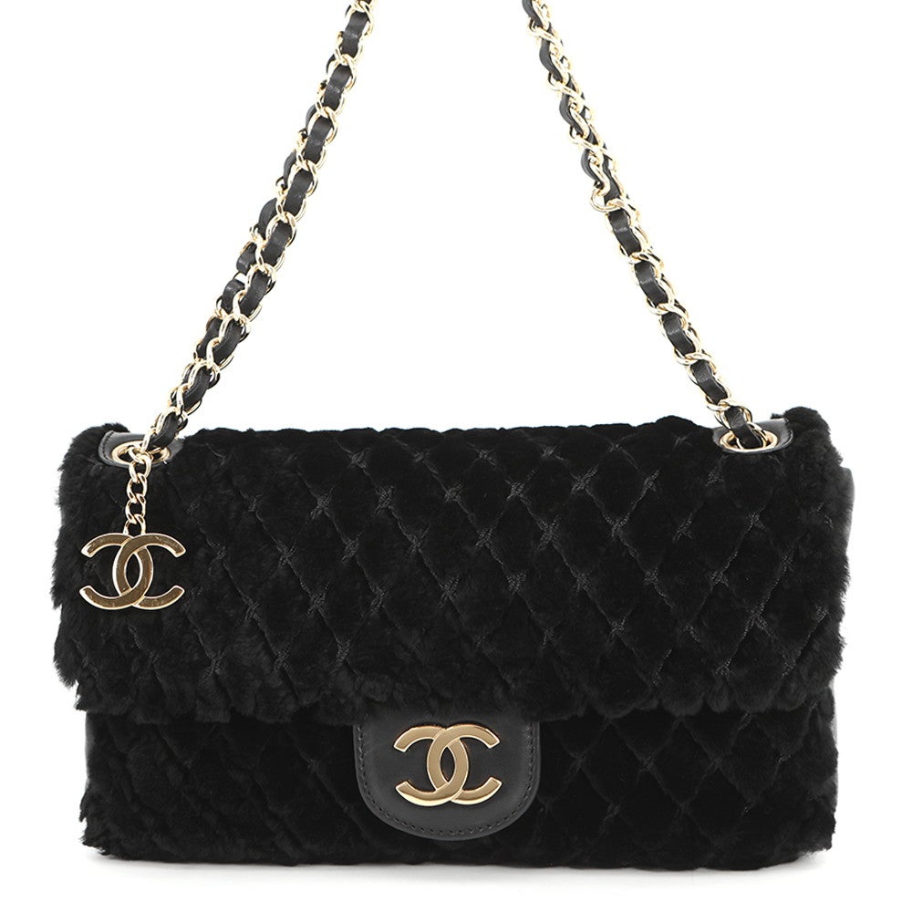 CHANEL ラパン　チェーンショルダー　バッグ　シャネル シャネル チェーンショルダーバッグ ココマーク マトラッセ ラパン
