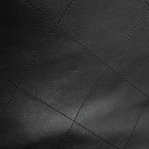 シャネル トートバッグ マトラッセ ココマーク マキシ ショッピングバッグ AS3128 CHANEL 2way 黒