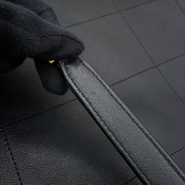 シャネル トートバッグ マトラッセ ココマーク マキシ ショッピングバッグ AS3128 CHANEL 2way 黒