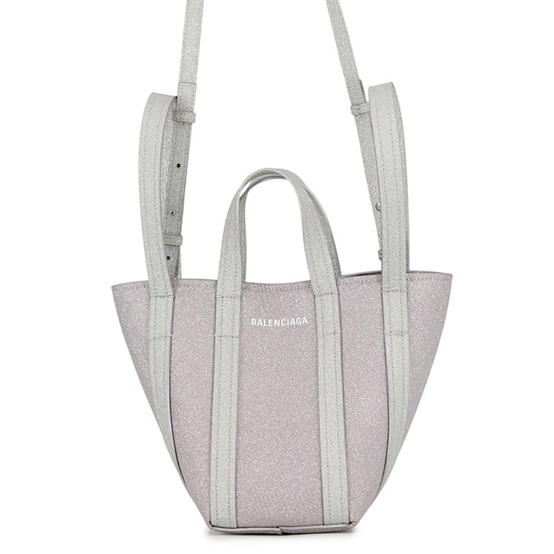 バレンシアガ ハンドバッグ エブリデイ ノースサウスXS 672793 BALENCIAGA 3way ラメ