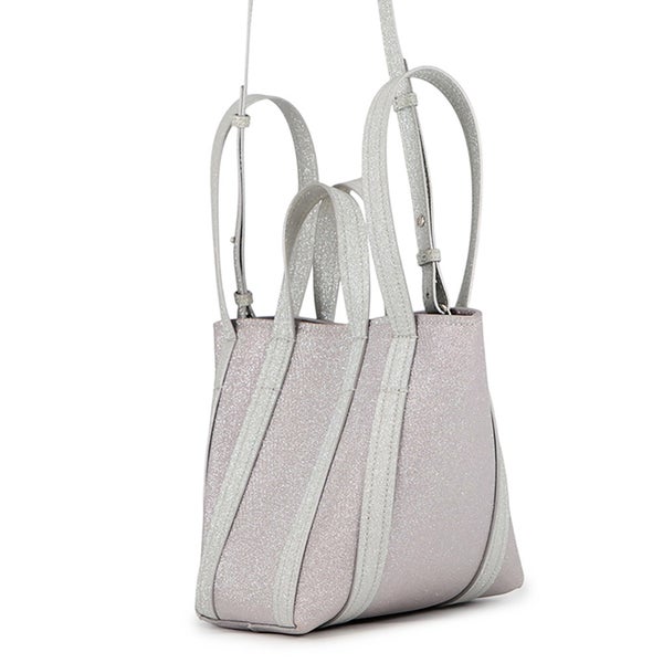 バレンシアガ ハンドバッグ エブリデイ ノースサウスXS 672793 BALENCIAGA 3way ラメ
