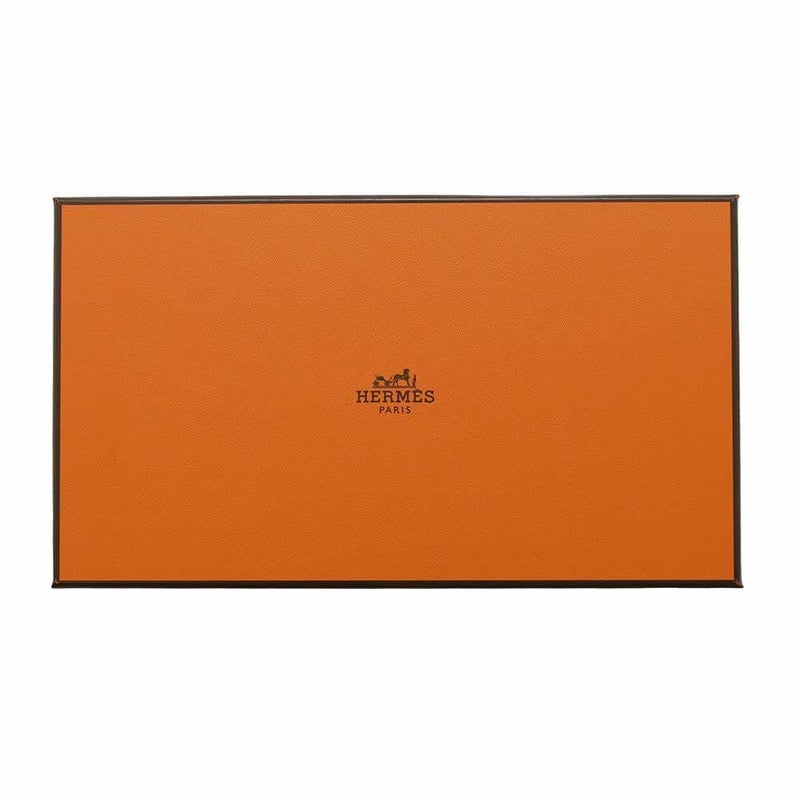 エルメス 長財布 アザップロング シルクイン ゴールド/シルバー金具 エプソン U刻印 財布